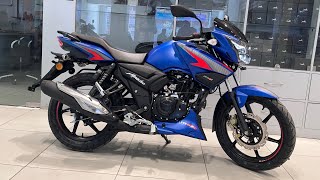 Tvs Apache RTR 160 2v Base Model E20 New Model 2024 Full Detailed Review  New On Road Price [upl. by Assele]