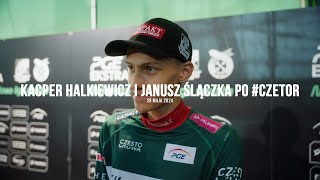 Kacper Halkiewicz i Janusz Ślączka po CZETOR [upl. by Frey]