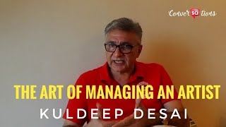 Artist Management lessons with Kuldeep Desai  S09 E33  converSAtions  Sudeep Audio [upl. by Niemad]