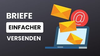 Echte Briefe online versenden ohne Drucker Anleitung [upl. by Dareen]