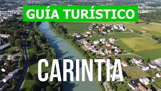 Carintia Austria  Ciudad de Wolfsberg Klagenfurt Villach lago Wörthersee  Vídeo dron 4k [upl. by Bethel]