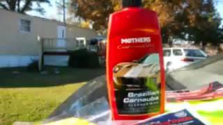 Mothers liquid carnauba cleaner wax demo review [upl. by Lodmilla]