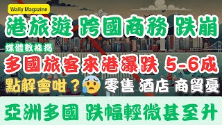 今年前半年香港旅遊業全方位崩跌！數國來港旅客減少五至六成，旅遊、零售、酒店、商業零售前景堪憂，探討原因。 [upl. by Melitta113]