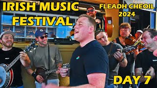 Fleadh Cheoil 2024 Day Seven amp Biggest Crowds Irish Music Festival Wexford Ireland [upl. by Tyne]