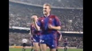 【FigoProsineckiKodroMijatovićZubizarreta】FC Barcelona 1‐0 Valencia CF（LL Oct 22 1995） [upl. by Emmeline]