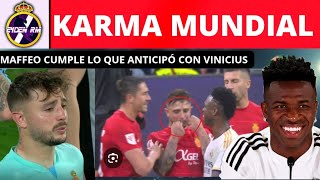 🚨 VINICIUS RETRATA A MAFFEO CON EL BRUTAL KARMA DE LLOROS TRAS PERDER LA FINAL DE LA COPA DEL REY❌ [upl. by Garey]