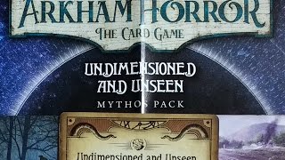 How to set up Scenario V Undimensioned and Unseen for the Dunwich Legacy Campaign AH LCG V2 [upl. by Iver]