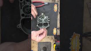 Quadrajet Power Pulling idle tubes and sizing for proper idle Down Channel Restrictions [upl. by Zolly862]