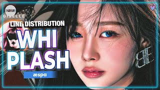 AESPA  Whiplash Line Distribution [upl. by Lezti]