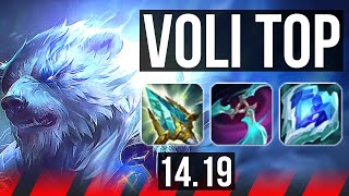 VOLIBEAR vs MALPHITE TOP  Legendary  EUW Master  1419 [upl. by Eidnim]