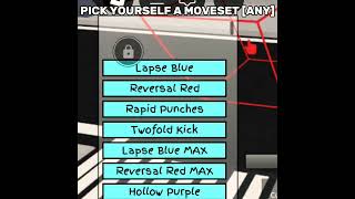 HOW TO USE A MOVESET BLOCK jujutsu shenanigans Update version roblox fyp [upl. by Joseph]