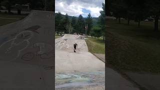 Lumby sesh cool freestyle scootering skatepark scooterclips [upl. by Nozicka881]