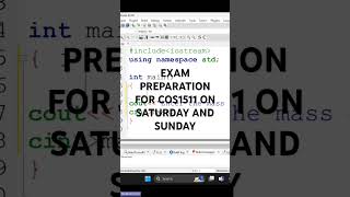 COS1511 EXAM PREPARATION FOR 2024 cos1511unisauniversity [upl. by Gladstone]