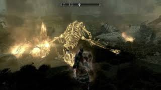 Mirmulnir  Boss Fight  The Elder Scrolls V Skyrim  Walkthrough Gameplay No Commentary 4K [upl. by Nesnaj]