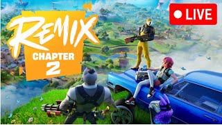 🔴 LIVE  Fortnite chapter 2 Remix Gameplay [upl. by Ahsieit]