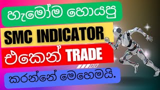 හැමෝම හොයපු smc indicator එකෙන් Trade කරන්නේ මෙහෙමයි [upl. by Roux316]