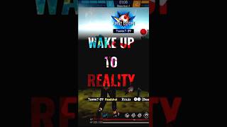 Wake Up To Reality☠️Badge99 Voices Gameplay With Shrk09wakeup badge99 freefire [upl. by Korella669]