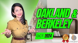 OAKLAND amp BERKELEY October 2024 Real Estate Market Update [upl. by Adnam942]