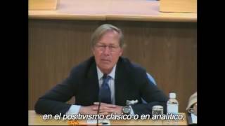 Positivismo Ético profesores Ronald Dworkin Jorge Mena Subtitulado Español [upl. by Vano]