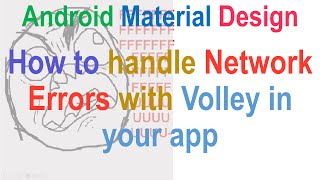 252 Android Volley Error Handling [upl. by Ricki933]