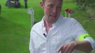 Simon Grieve Course Walk at The Land Rover Burghley Horse Trials [upl. by Mart]