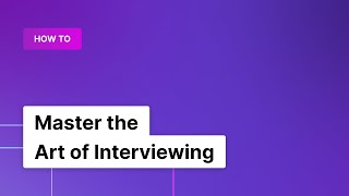 How To Master the Art of Interviewing with 5 Easy Journalist Techniques [upl. by Yhtamit142]