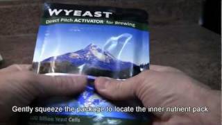 Homebrewing Tips Wyeast Smack Pack Yeast Activation [upl. by Hamid]