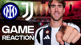 INTER vs JUVENTUS  POST GAME REACTION SERIE A MD9 [upl. by Ranique297]