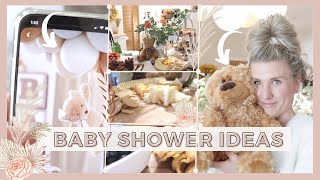 NEW BABY SHOWER IDEAS  BOHO BABY SHOWER  BABY SHOWER ON A BUDGET [upl. by Sletten]