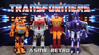 ASMR  TRANSFORMERS G1 TOYS Rodimus Cyclonus etc  Whispers amp Clicks [upl. by Reena820]