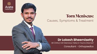 Sports InjuryTorn Meniscus Meniscus Repair From Surgery to Running Again  Dr Lokesh Bheemisetty [upl. by Syck]