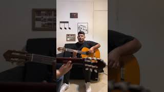 Eric Clapton Layla improvised in Am instructor Farzin Niazkhani guitartutorial ericclapton blues [upl. by Seyer]