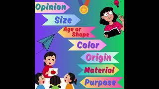 Adjective Order Rule [upl. by Zetana]