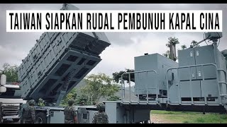 TAIWAN ARAHKAN MONCONG RUDAL ANTI KAPAL KE ARAH KAPAL CHINA [upl. by Etienne]