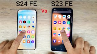 Samsung S24 FE vs S23 FE  SPEED TEST [upl. by Zitvaa]