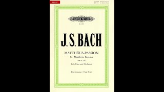 Bach Matthäus Passion BWV244  O Schmerz Ich will bei meinen Jesu  Karl Erb Willem Mengelberg [upl. by Saxet]