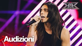 Daniel Gasperini omaggia Rino Gaetano con “Sfiorivano Le Viole”  X FACTOR 2024 AUDIZIONI [upl. by Trebron]