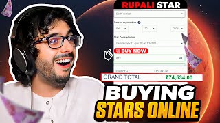 BUYING REAL STAR ONLINE  1 LAKH  RUPEES [upl. by Elohc519]