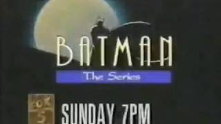 1992 Fox Batman this Sunday promo 2 [upl. by Sutherlan]