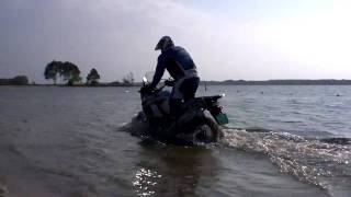 Yamaha XT 1200Z op noppen [upl. by Elkcim]