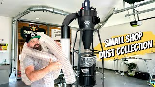 Making a Huge Upgrade  Small Shop Dust Extraction [upl. by Jonis]