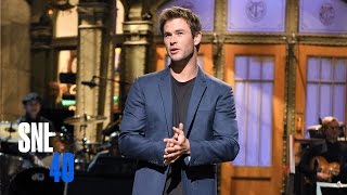 Chris Hemsworth Monologue  SNL [upl. by Heisser]