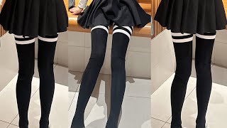 THIGH HIGH SOCKS EXTRA LONG [upl. by Veneaux105]