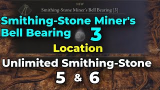 How to get Smithing Stone 5 amp 6 Bell Bearing to purchase unlimited 5 6 smithing stones  Elden Ring [upl. by Dyl]