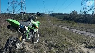 KX 85 SPEED RUN [upl. by Inanaup]