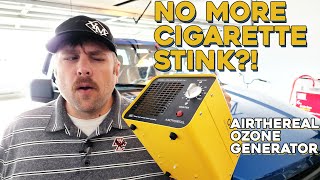 Cigarette Odor Elimination  Will the Ozone Generator Work [upl. by Annabal]