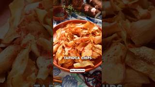 TAPIOCA CHIPS arunavijay recipe indianfood easyrecipe [upl. by Hayyim794]