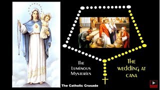 The Luminous Mysteries  VIRTUAL ROSARY  Thursdays [upl. by Nareht]