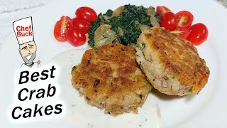 Best Crab Cakes with Fewest Ingredients [upl. by Hanselka884]