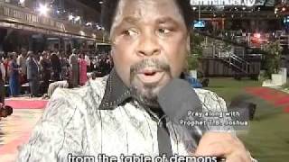 PRAYER FOR VIEWERS  tb joshua [upl. by Allerbag]